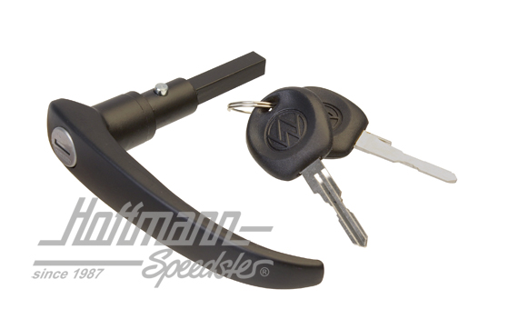 Klapptürgriff, außen,schwarz, 58-67,lang Klapptürgriff, außen,schwarz, 58-67,lang