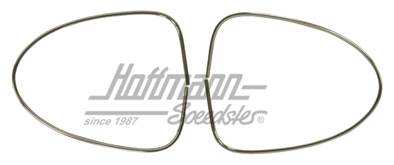 Zierrahmen Alu, Heckscheibe, -3.53 Zierrahmen Alu, Heckscheibe, -3.53