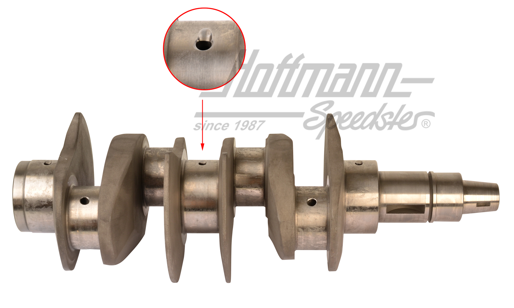 Kurbelwelle, Typ 4, geschmiedet,71mm Hub