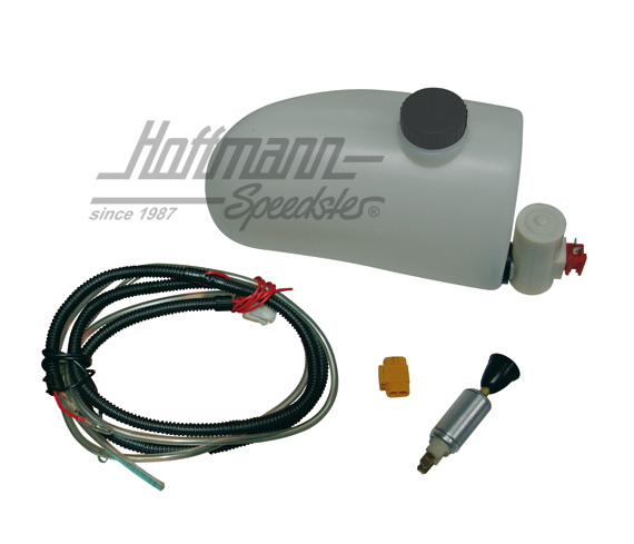 Wasserbehälter, E-Pumpe 12V, Serie