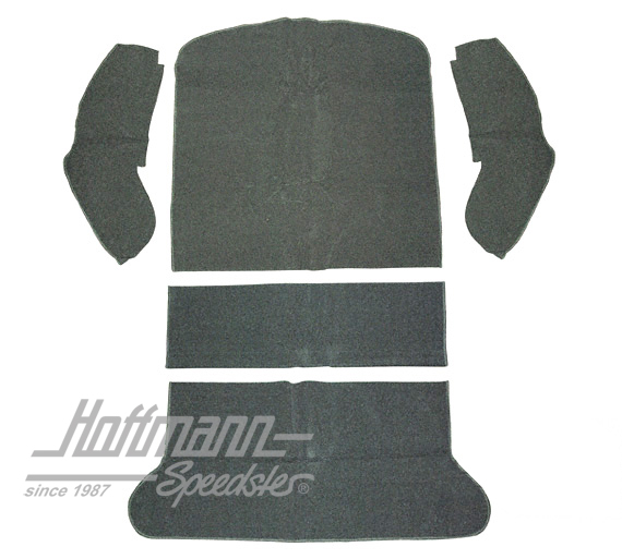 Teppichsatz, Stauraum, Limousine, grau, 8.64-7.72