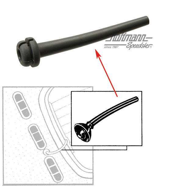 Tülle, Anschluss heizbare Heckscheibe Tülle, Anschluss heizbare Heckscheibe