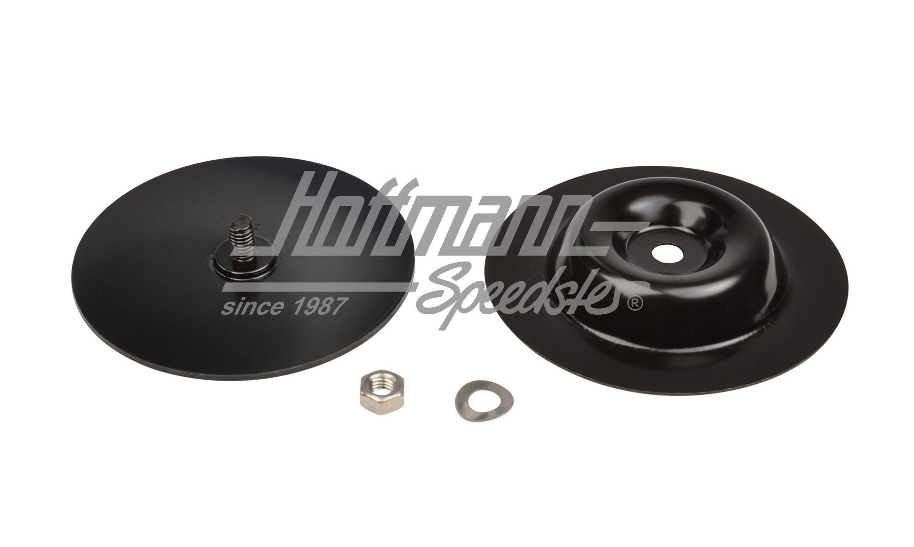 Verschlussplatte, 65mm, Edelstahl Verschlussplatte, 65mm, Edelstahl