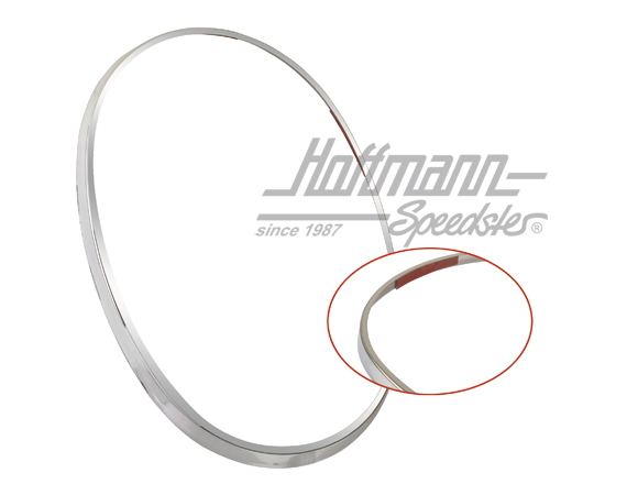 Zierring, Lampenträger, 8.72-, Edelstahl