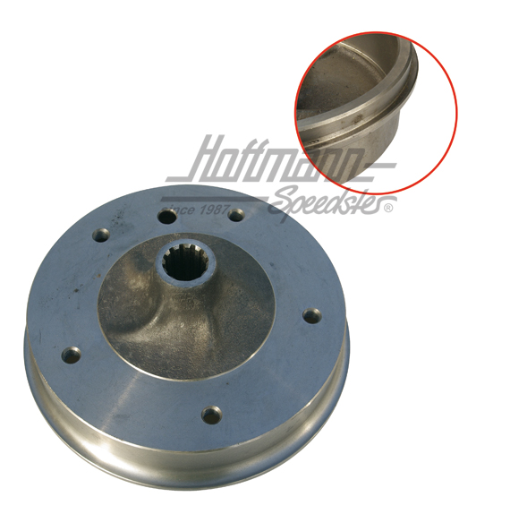 Bremstrommel, hinten, Bus T2, 8.67-2.68