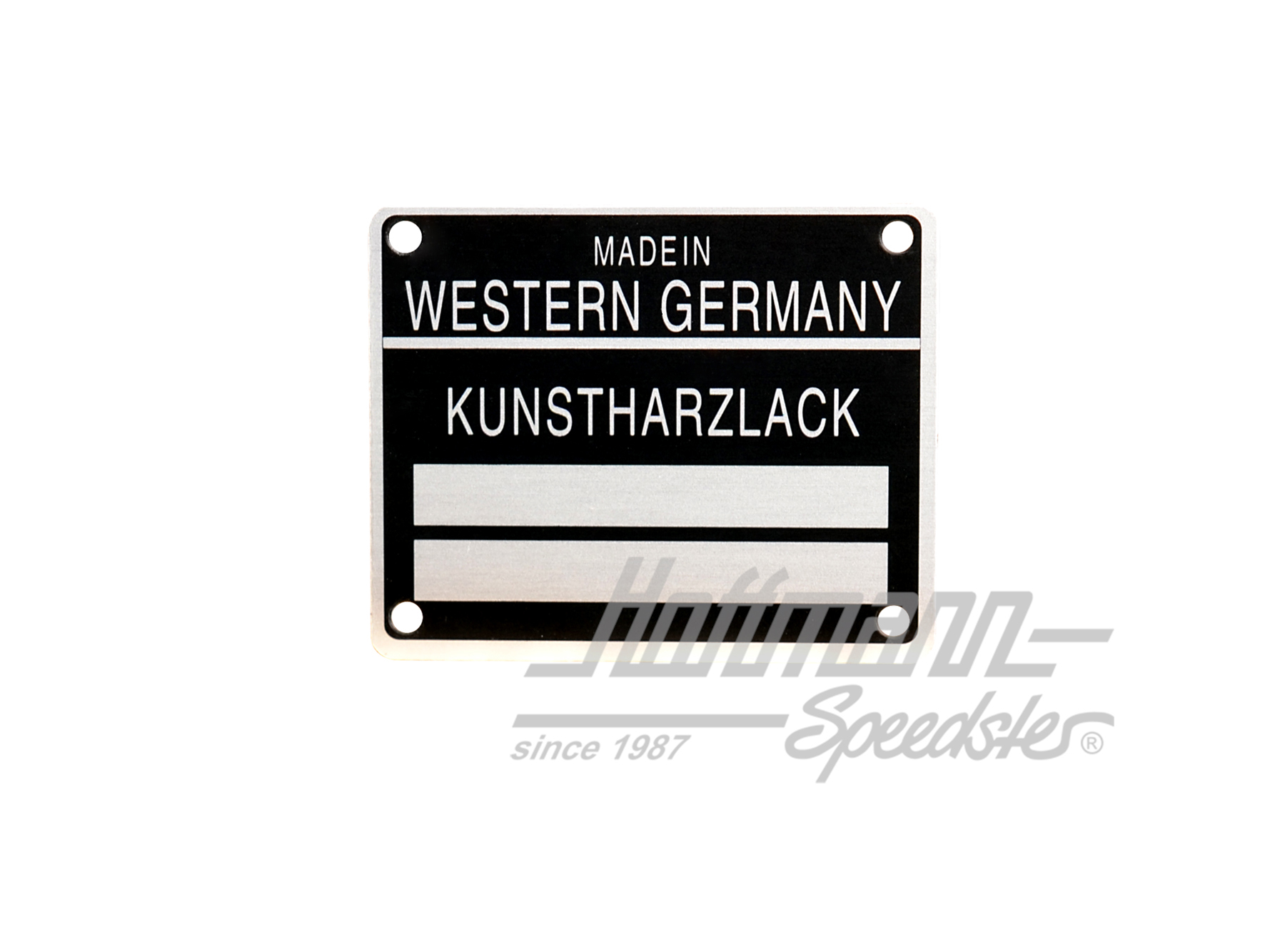 Schild, Kunstharzlack, 911, 65-89