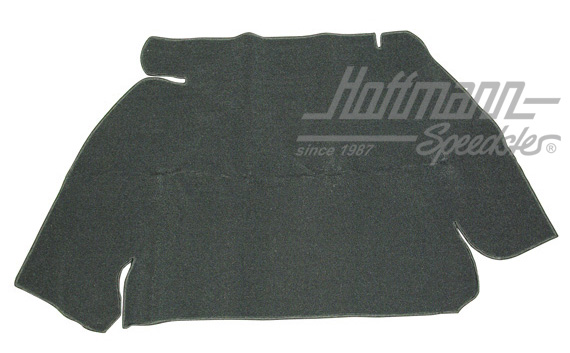 Teppichsatz, Kofferraum, Velour, schwarz, 8.59-7.67