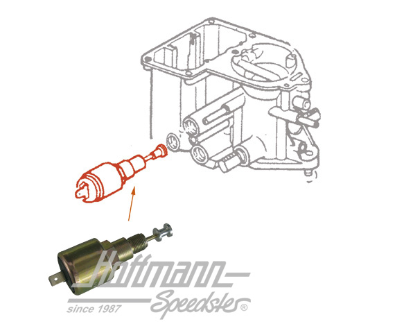 Abschaltventil, 12V, f. 34 PICT Vergaser Abschaltventil, 12V, f. 34 PICT Vergaser
