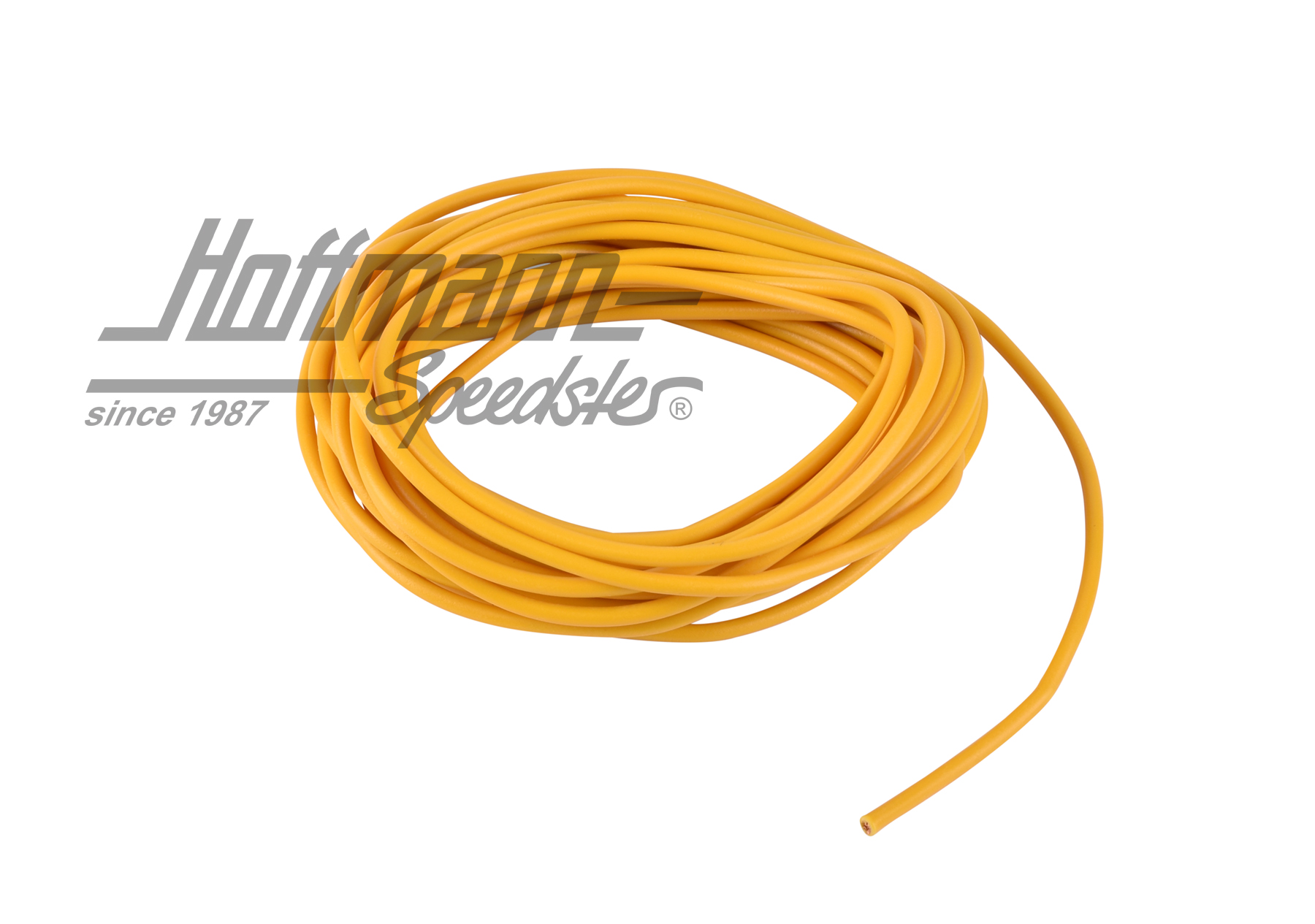 Elektrokabel, 1 mm², 5 lfm., gelb Elektrokabel, 1 mm², 5 lfm., gelb