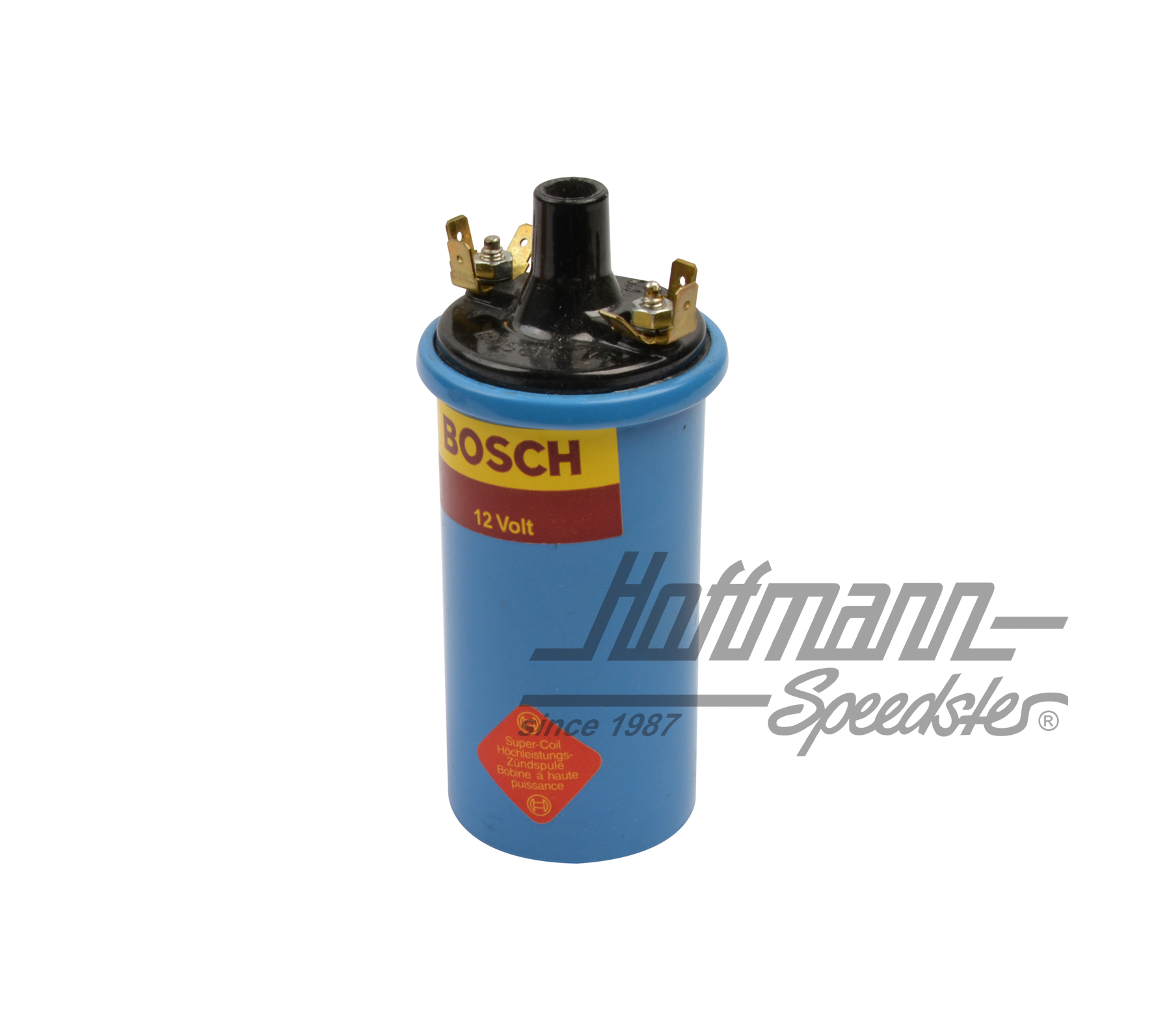 Zündspule Bosch, 12V, 3.4 Ohm, "Blau"
