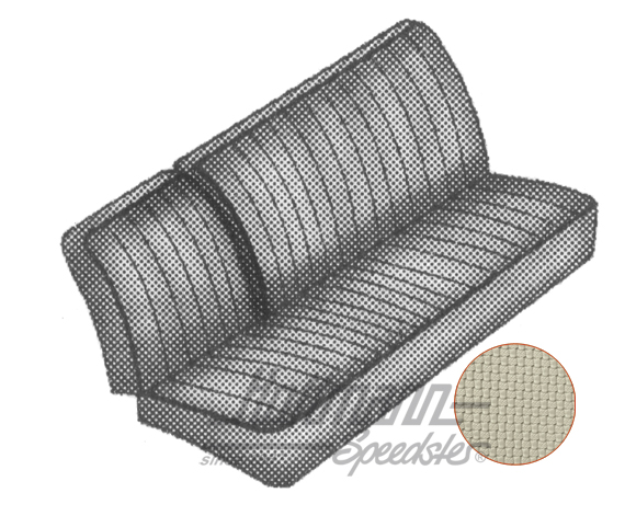 Sitzbezüge, Mittelbank 1/3,63-67,altweiß Sitzbezüge, Mittelbank 1/3,63-67,altweiß