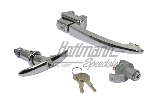 Schließgarnitur, Käfer, 8.59-7.64 Schließgarnitur, Käfer, 8.59-7.64