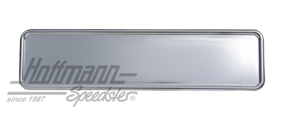Kennzeichenunterlage, Alu, 520x112mm