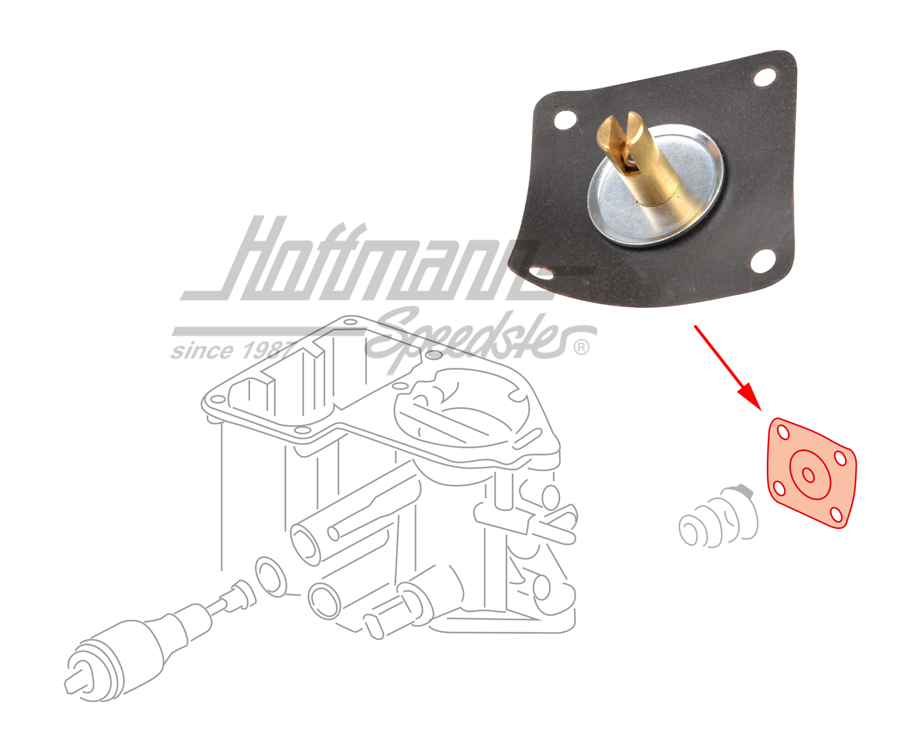 Membrane Beschleunigerpumpe,31/34 PICT-4