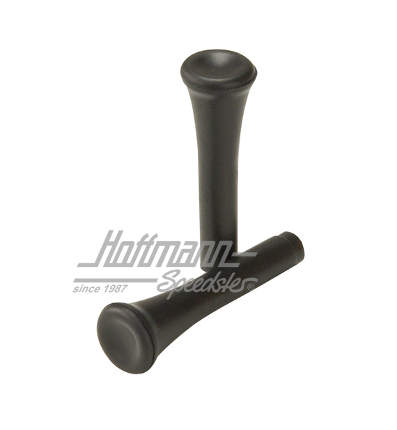 Türsicherungsknöpfe, Serie, schwarz Türsicherungsknöpfe, Serie, schwarz
