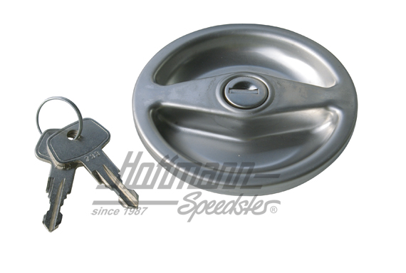 Tankdeckel, abschließbar,T2, 73-79,Chrom