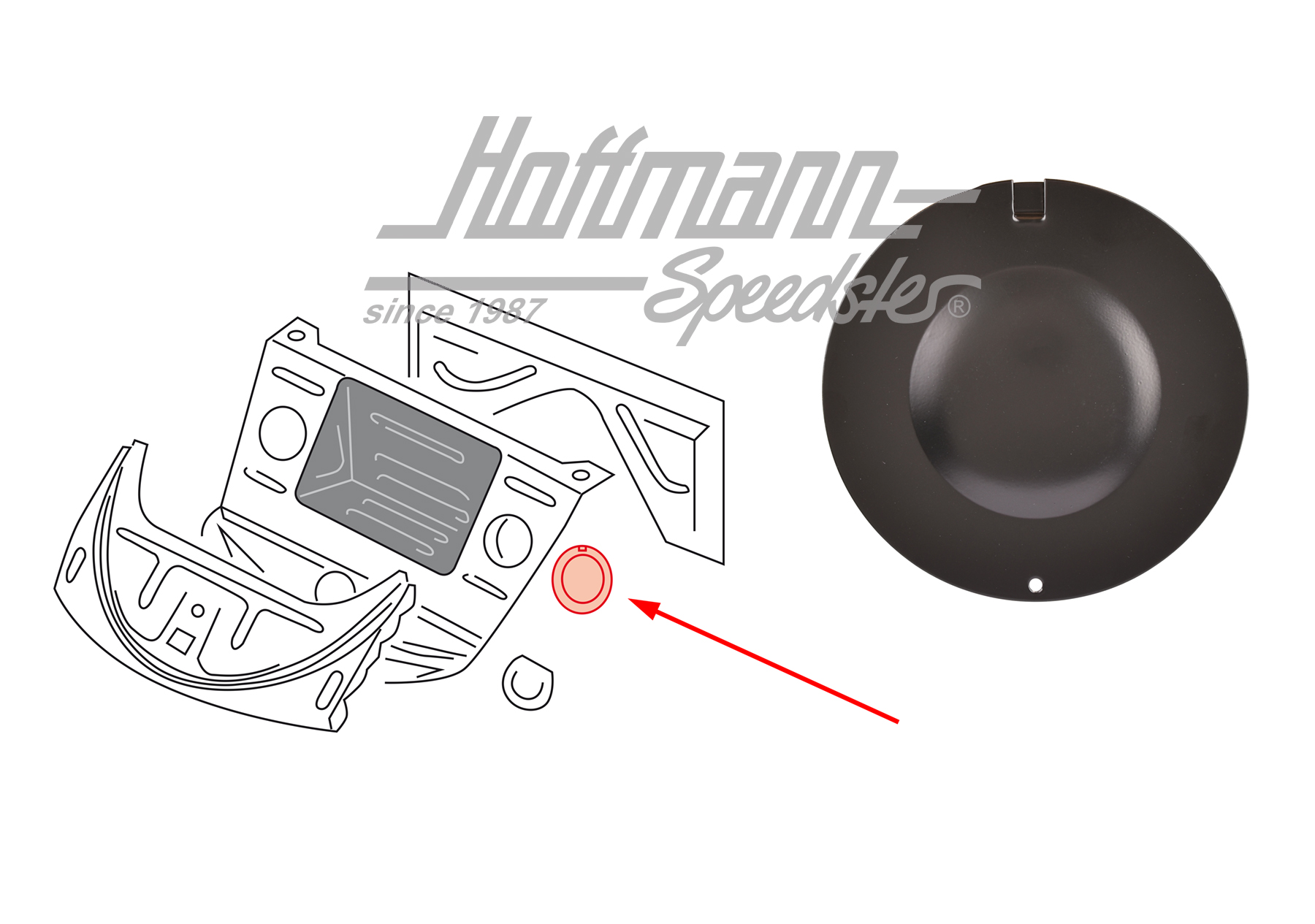 Deckel, Innenwand, rund, -7.60 Deckel, Innenwand, rund, -7.60