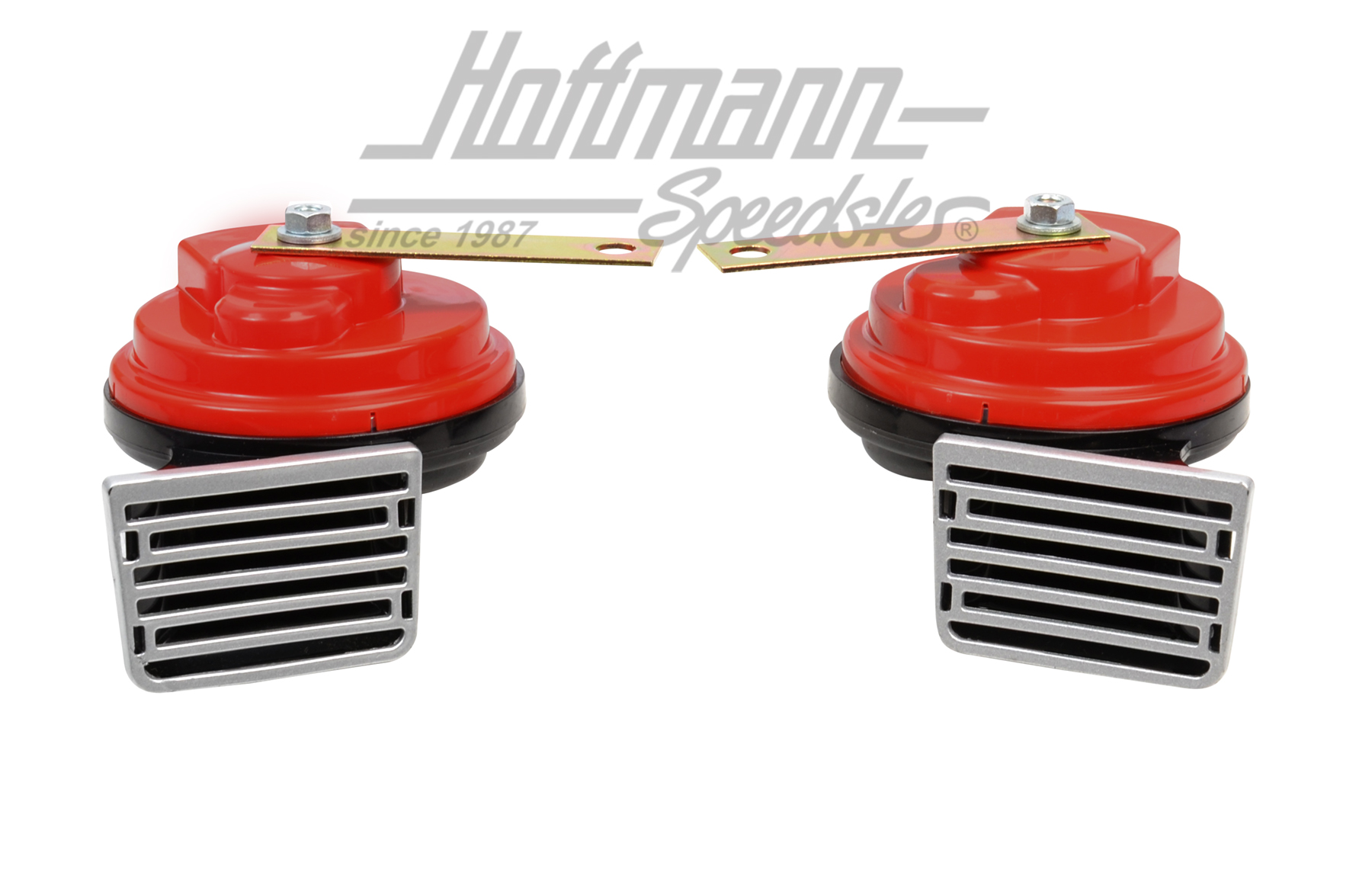 Elektro-Fanfaren, schwarz/rot Elektro-Fanfaren, schwarz/rot