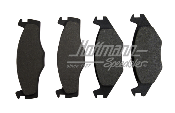 Bremsklötze, vorne, Golf 1+2 GTI/GLI/GT Bremsklötze, vorne, Golf 1+2 GTI/GLI/GT