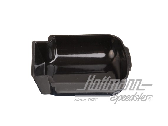 Türöffnerinnenschale, schwarz, 8.68-7.74