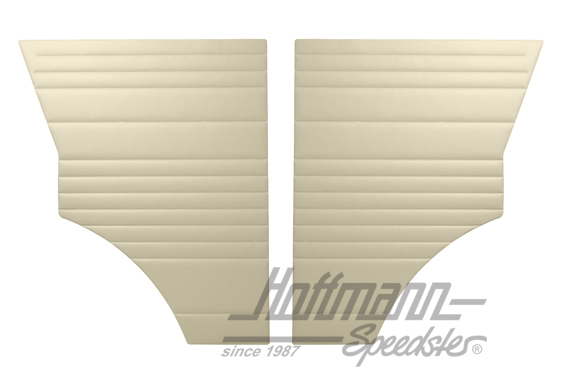 Seitenverkleidungen, hinten, 67-79, altweiß