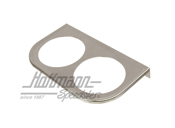Instrumentenhalter, 2-Loch, Chrom Instrumentenhalter, 2-Loch, Chrom