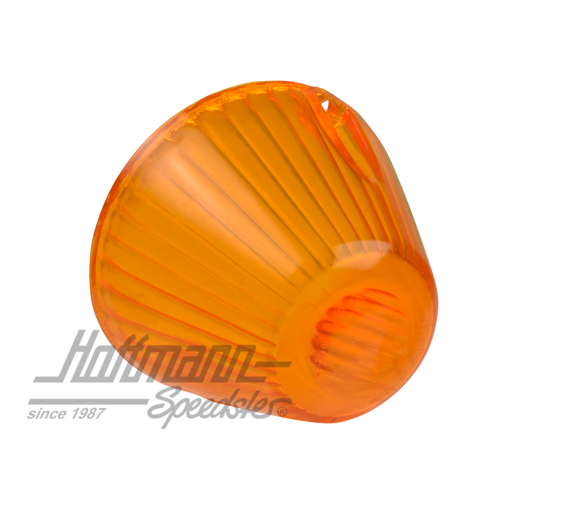 Blinkerglas, Typ 3, -7.63, gelb
