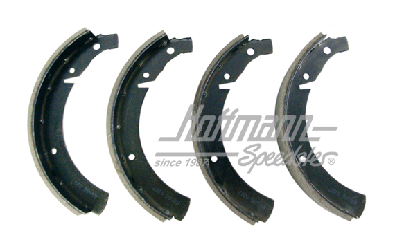 Bremsbackensatz, hinten, Bus T1, 55-63