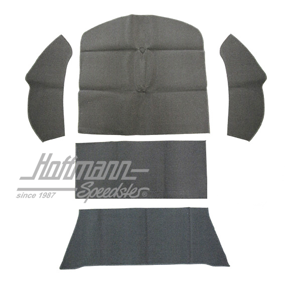 Teppichsatz, Stauraum, Limousine, grau, 8.72-