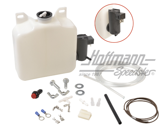 Wasserbehälter, E-Pumpe 12V, universal