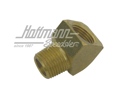 Schraubanschluss, 45°, 3/8"-NPT
