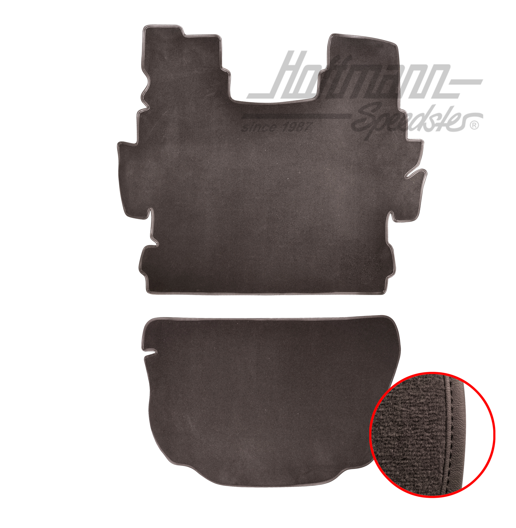 Teppichsatz, Kofferraum, 1302, anthrazit Teppichsatz, Kofferraum, 1302, anthrazit