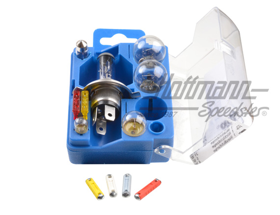 Glühlampen-Ersatzkasten, 12 Volt, H4 Glühlampen-Ersatzkasten, 12 Volt, H4