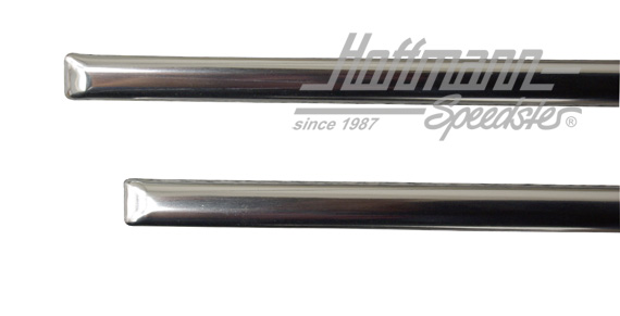 Schwellerzierleisten, Golf 1, silber