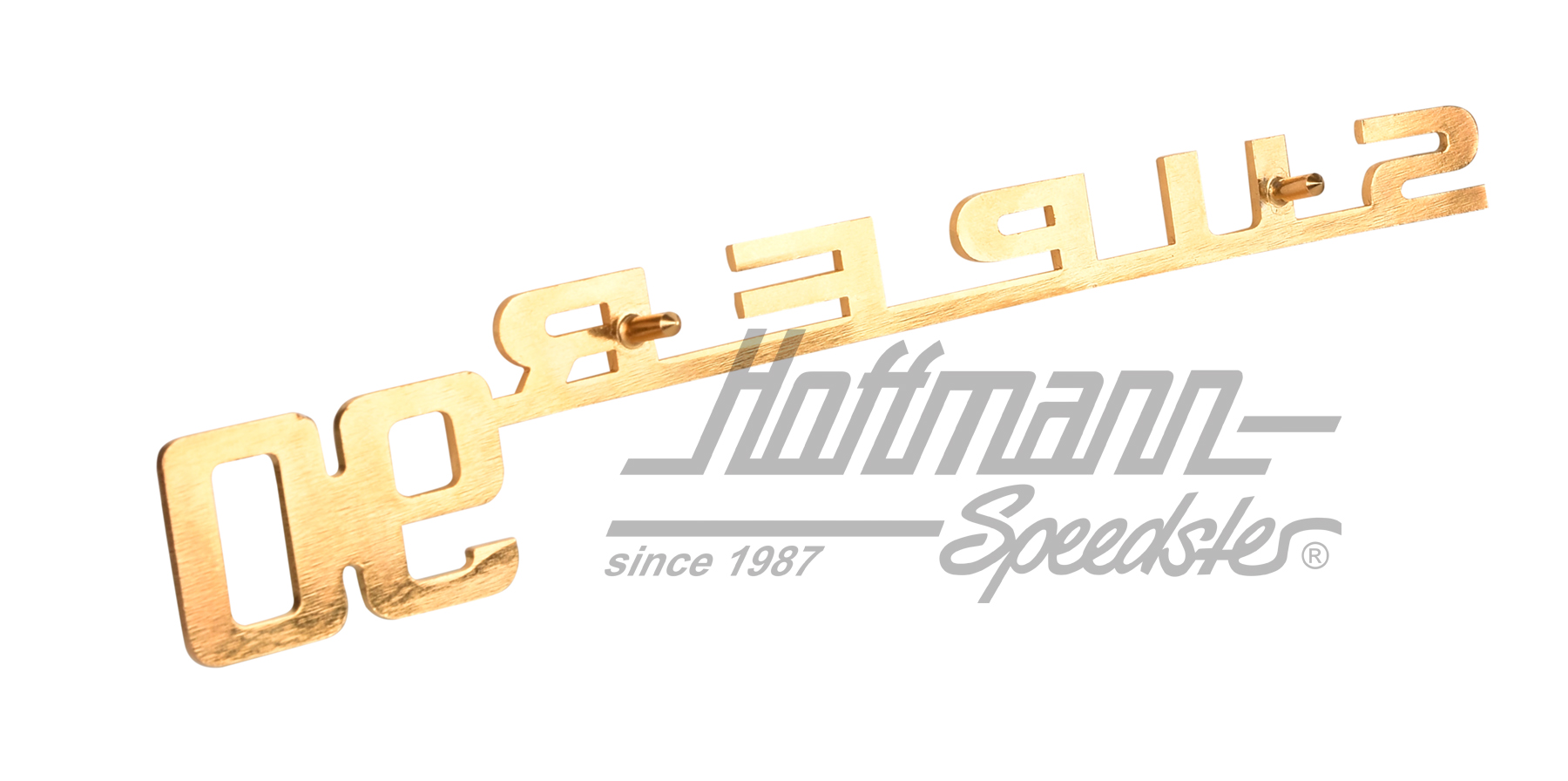 Schriftzug, Super90, gold