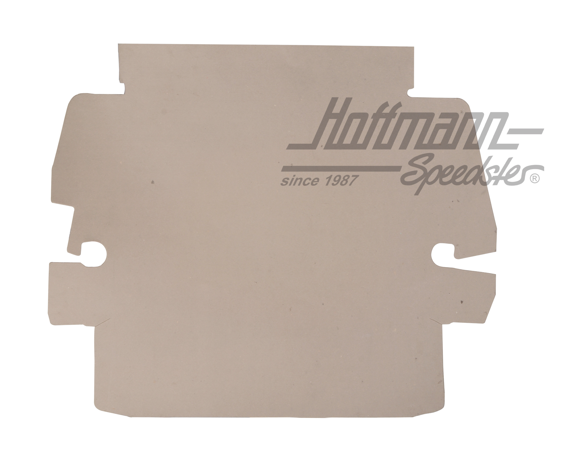 Kofferraumpappe, 60-67, Repro,grau/beige