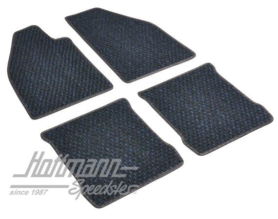 Fußmatten, Kokos, 72-, blau/schwarz, ohne Fußstütze Fußmatten, Kokos, 72-, blau/schwarz, ohne Fußstütze