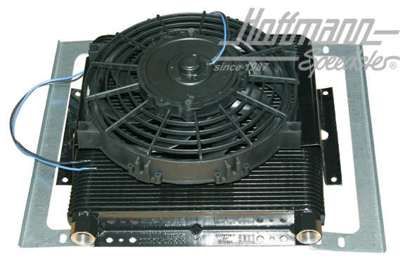 Ölkühler, mit Lüfter, 280x280x40mm Ölkühler, mit Lüfter, 280x280x40mm