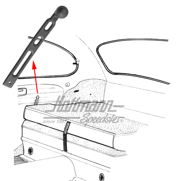 Rückbankbefestigung, 12.47-, lang Rückbankbefestigung, 12.47-, lang