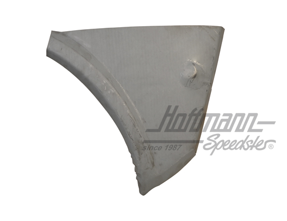 Endblech, hinten, links