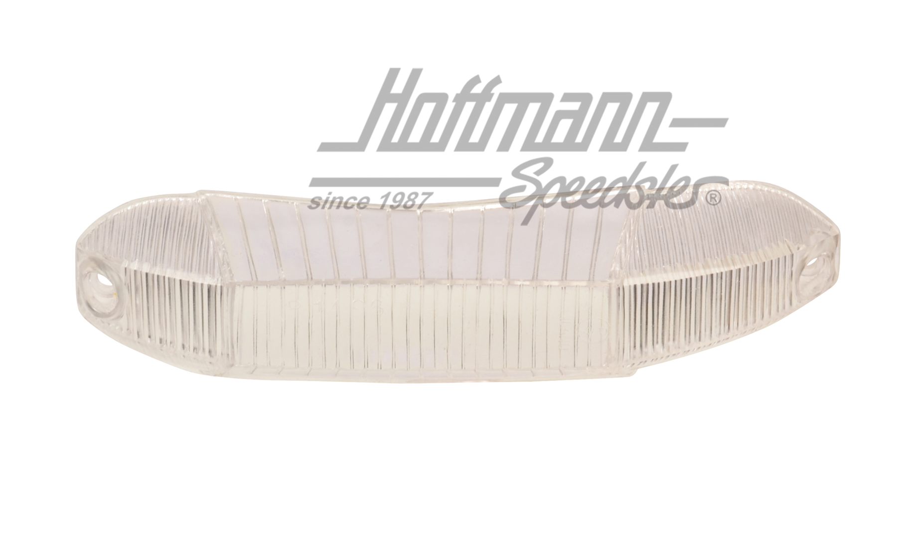 Blinkerglas, Typ 3, 8.63-7.69, weiß Blinkerglas, Typ 3, 8.63-7.69, weiß