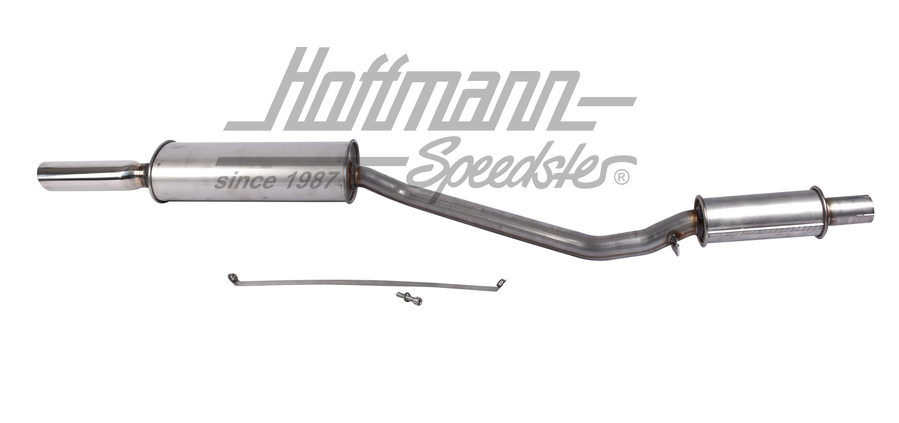 Auspufftopf, Serie, Edelstahl, 924, 2.0
