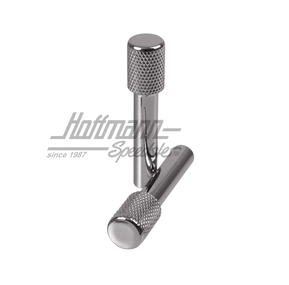 Türsicherungsknöpfe, Alu, gerändelt Türsicherungsknöpfe, Alu, gerändelt