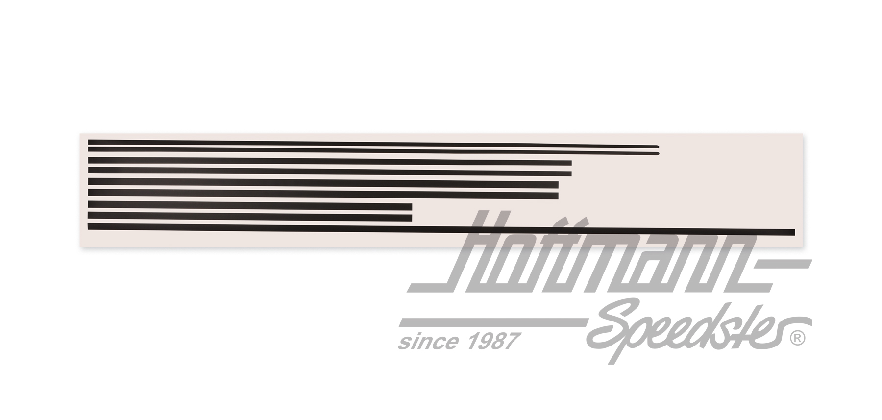 Zierstreifen, Mitte, Golf 2, 4-türig