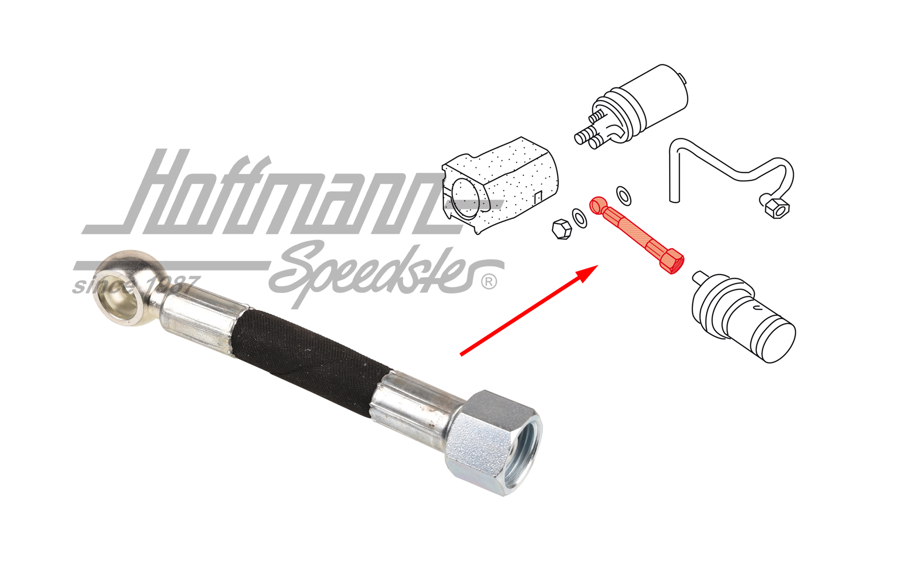 Benzinleitung, Kraftstoffspeicher/Pumpe