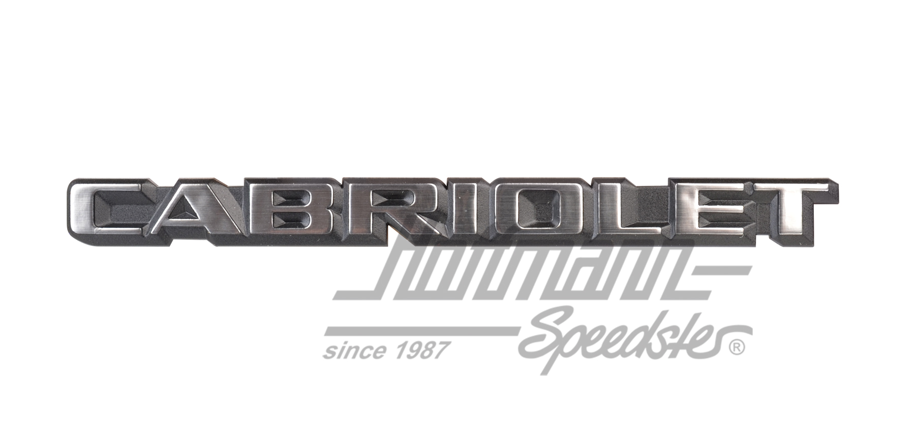 Schriftzug, Cabriolet, hinten, klein