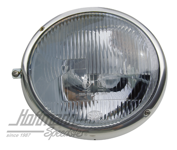 Scheinwerfer, asymmetrisch, für Linksverkehr, T1, 60-67, links Scheinwerfer, asymmetrisch, für Linksverkehr, T1, 60-67, links