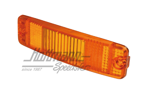 Blinkerglas, gewölbt, orange - Gebrauchtteil