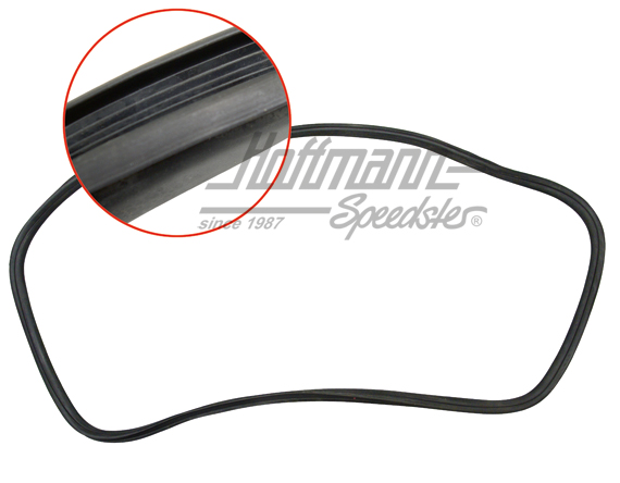 Frontscheibendichtung mit Nut,911, 66-89 Frontscheibendichtung mit Nut,911, 66-89