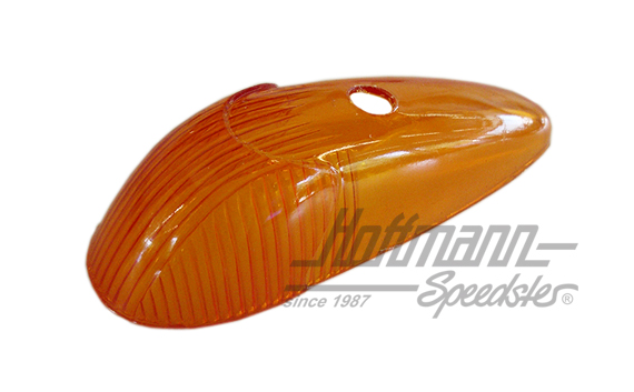 Blinkerglas, schmal, orange Blinkerglas, schmal, orange